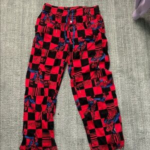 Spider-Man Red and Black men’s pjs